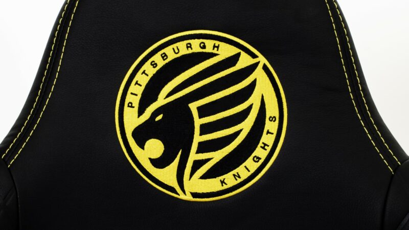 Pittsburgh-Knights-Chair-Logo-Headrest